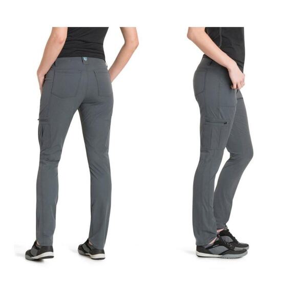 Kuhl Pants - Kuhl Womens Horizn Pant Skinny Dark Gray Size 12 Reg Hiking Outdoors